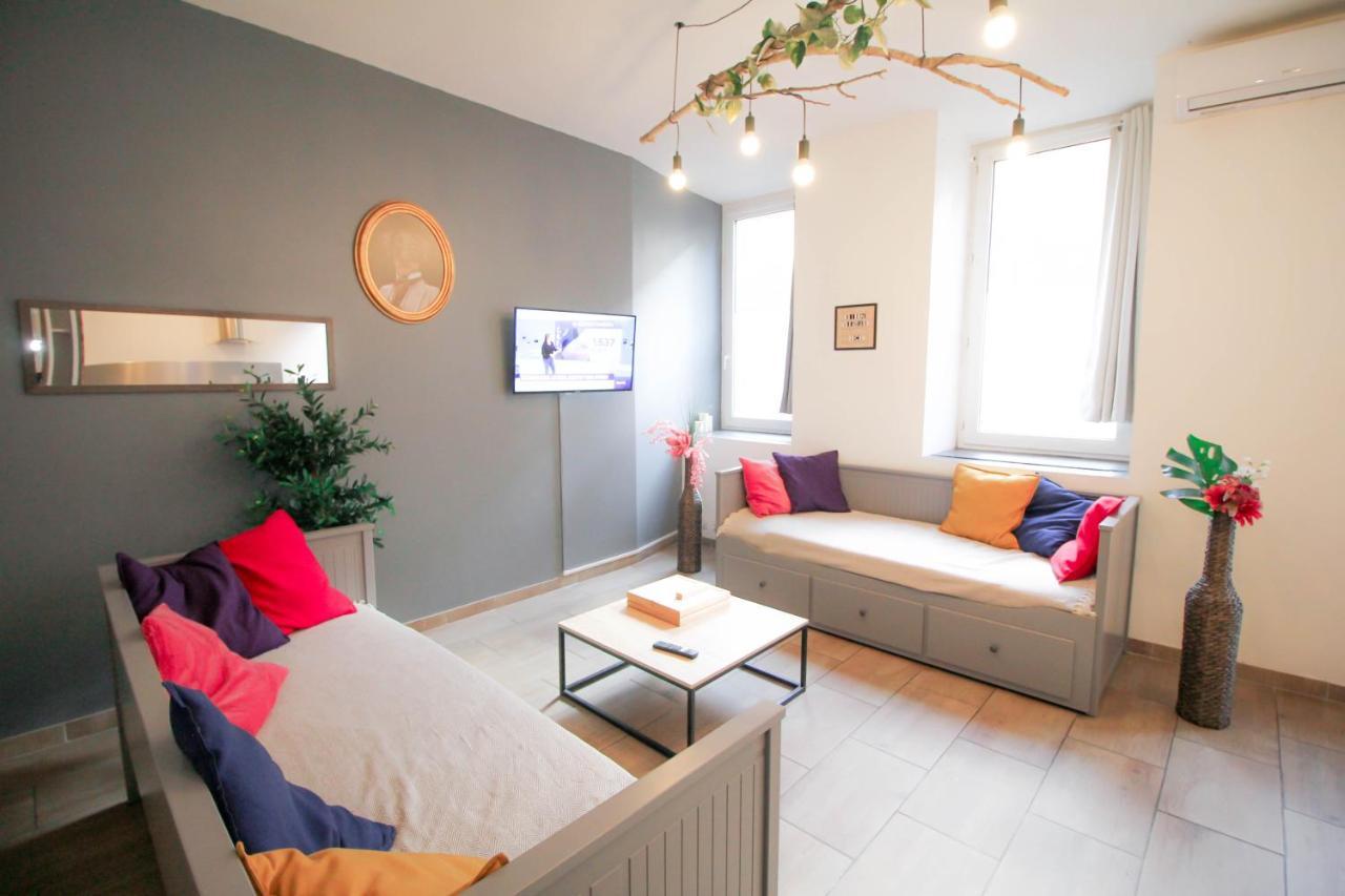 Calme En Centre Ville Appartement , Spacieux Et Renove A 50M De La Place Carnot Carcassonne Buitenkant foto